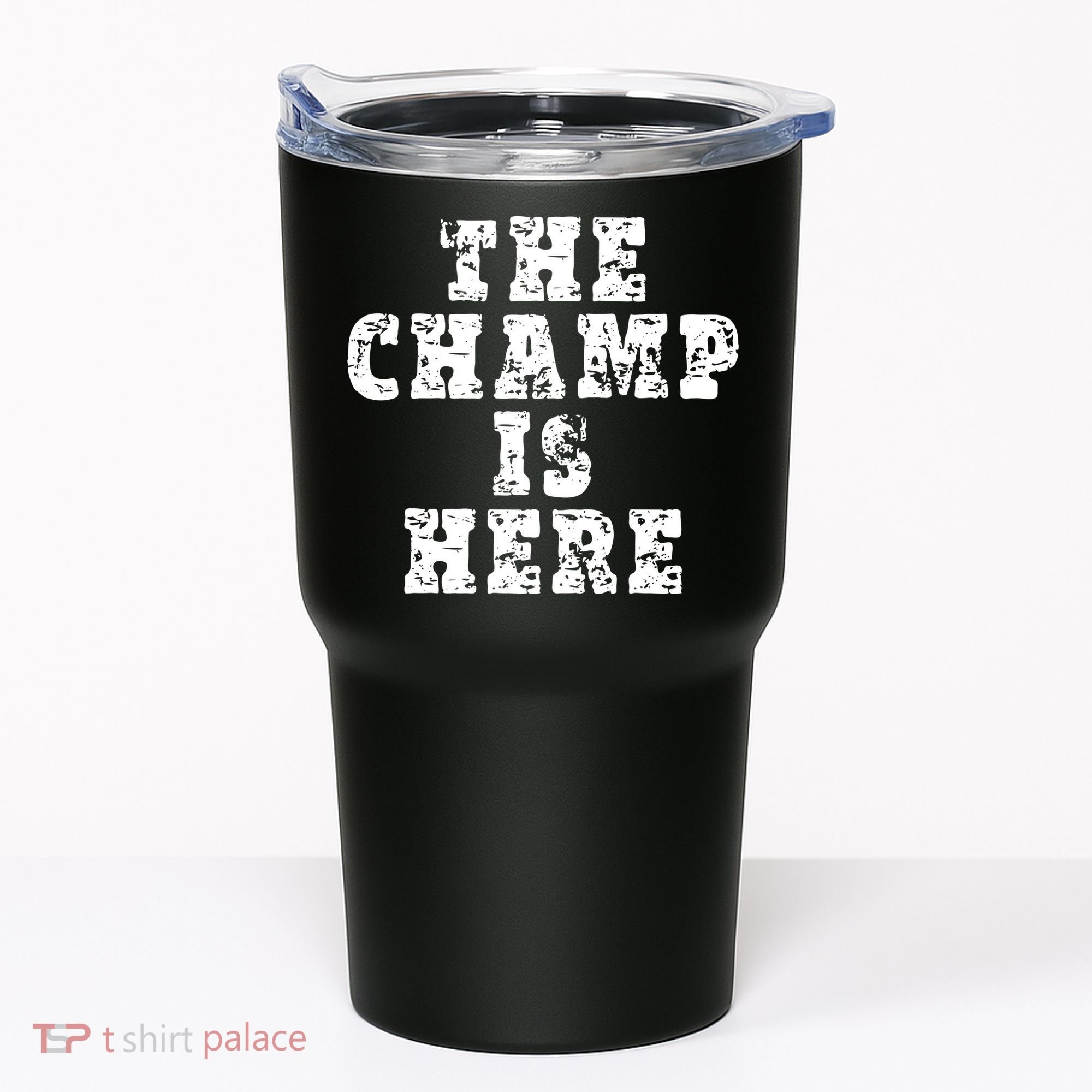 Funny Fantasy Football The Champ Is Here Tumbler
