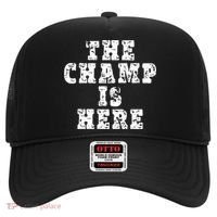 Funny Fantasy Football The Champ Is Here Hat thumb 0