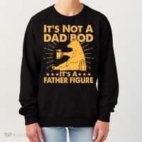 Funny Father Figure It's Not A Dad Bod Bear Women's Sweatshirt thumb 0