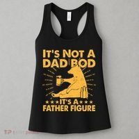Funny Father Figure It's Not A Dad Bod Bear Women's Tank Top thumb 3