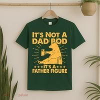 Funny Father Figure It's Not A Dad Bod Bear T-Shirt thumb 2