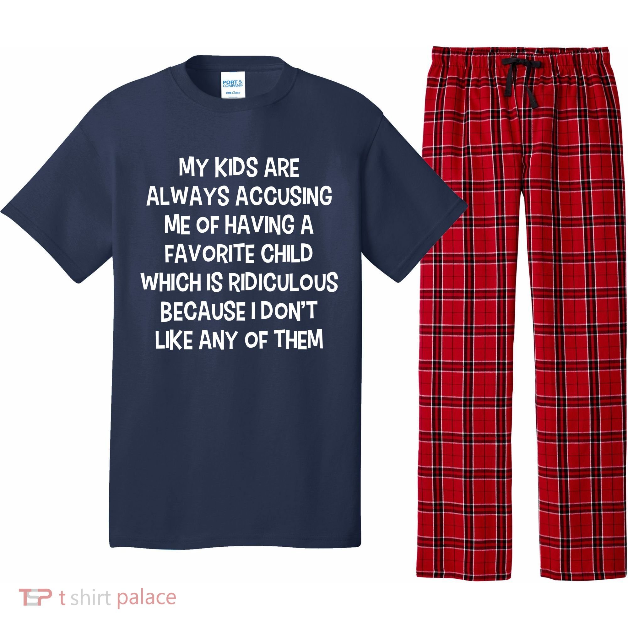 Funny Favorite Child Dad Quote Pajama Set