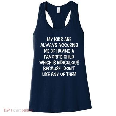 Funny Favorite Child Dad Quote Women's Tank Top