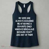 Funny Favorite Child Dad Quote Women's Tank Top thumb 3