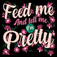 Funny Feed Me And Tell Me I'm Pretty Kids Hoodie thumb 5