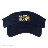 Funny Feel Safe at Night Sleep With a Nurse! Visor thumb 0