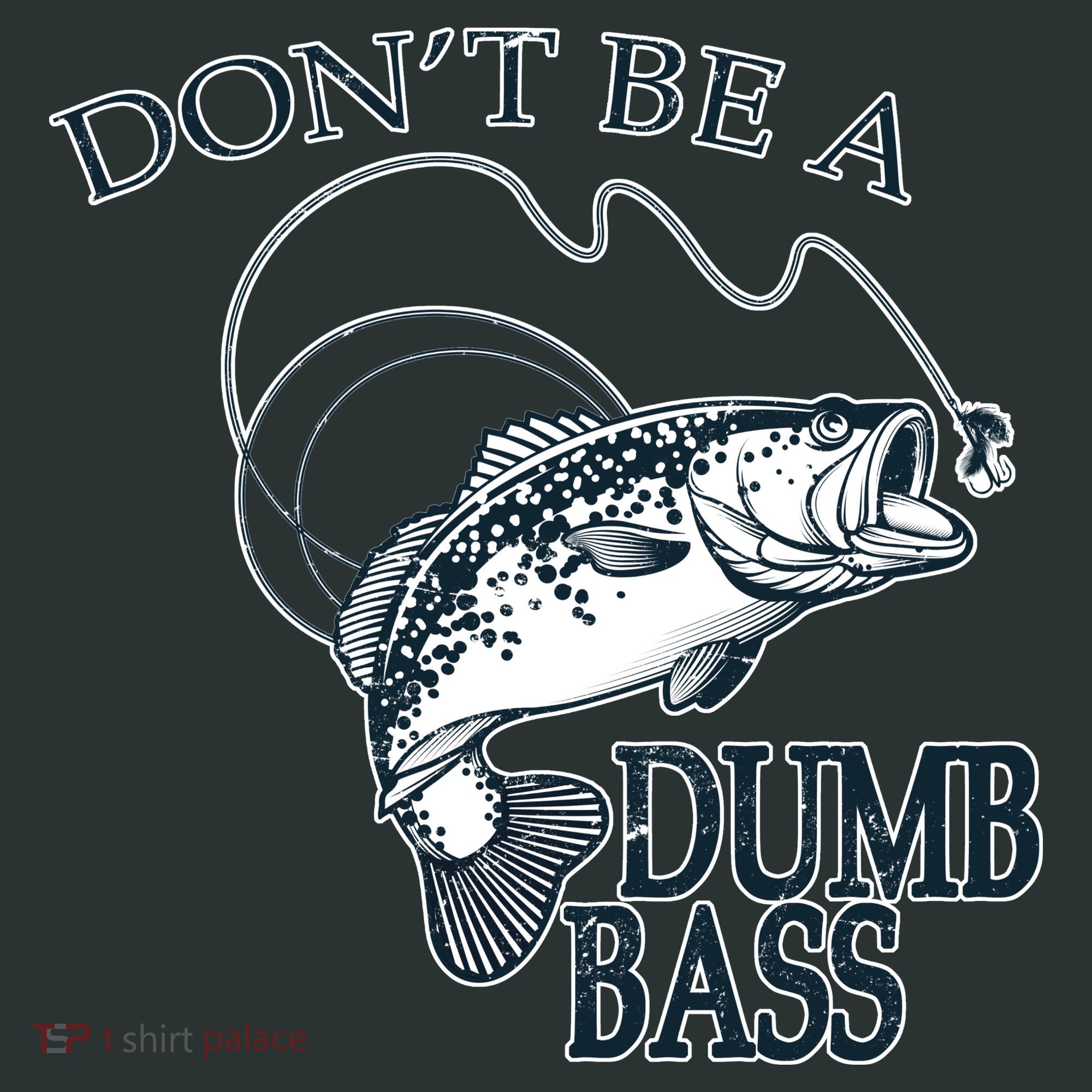 Funny Fishing - Don't Be A Dumb Bass Mousepad