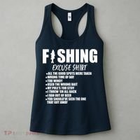 Funny Fishing Excuses Women's Tank Top thumb 3