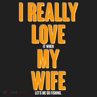 Funny Fishing I Really Love My Wife  Tumbler thumb 3