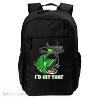 Funny Fishing I'd Hit That Backpack thumb 0