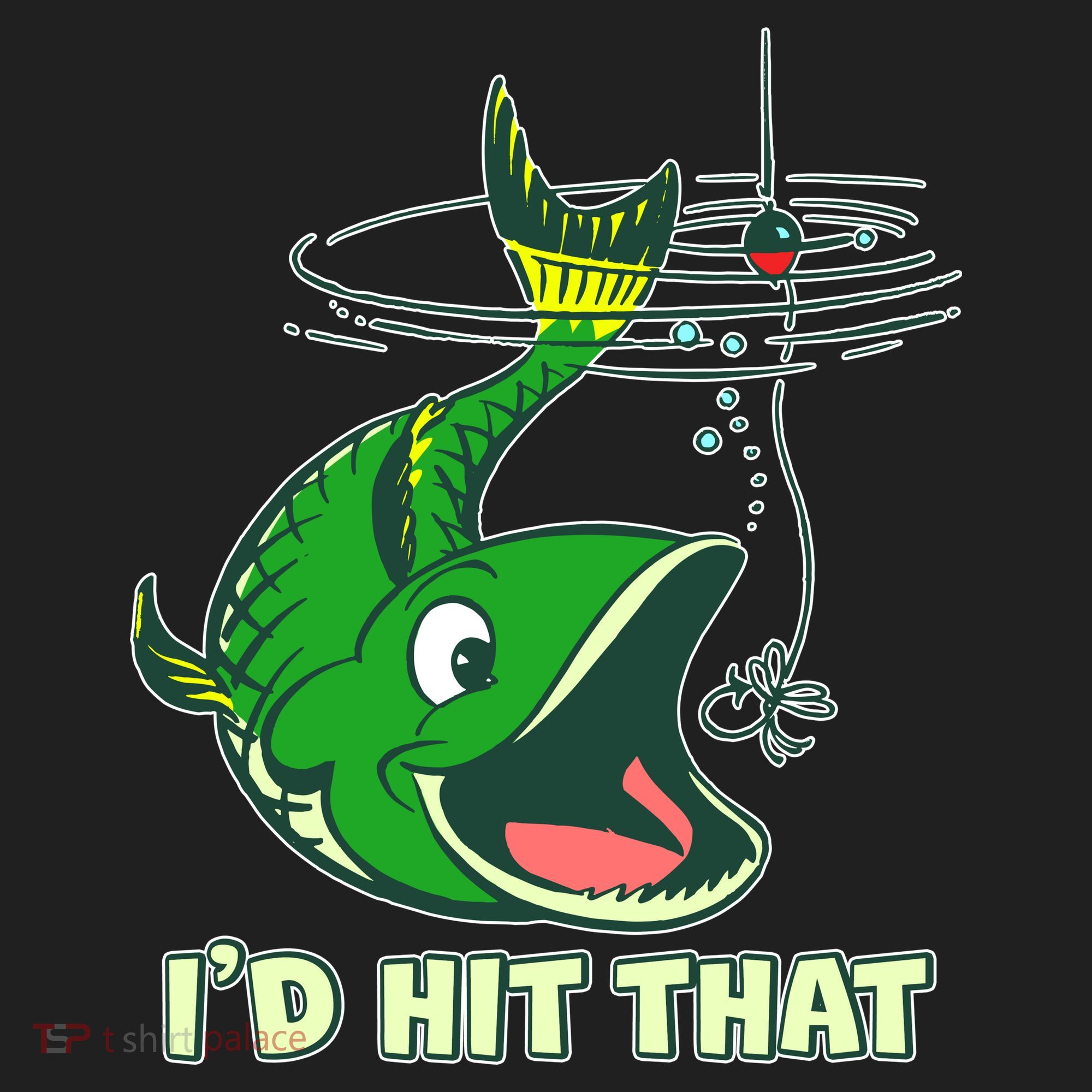 Funny Fishing I'd Hit That Hat