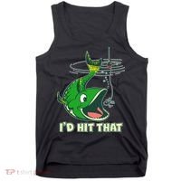 Funny Fishing I'd Hit That Tank Top thumb 0