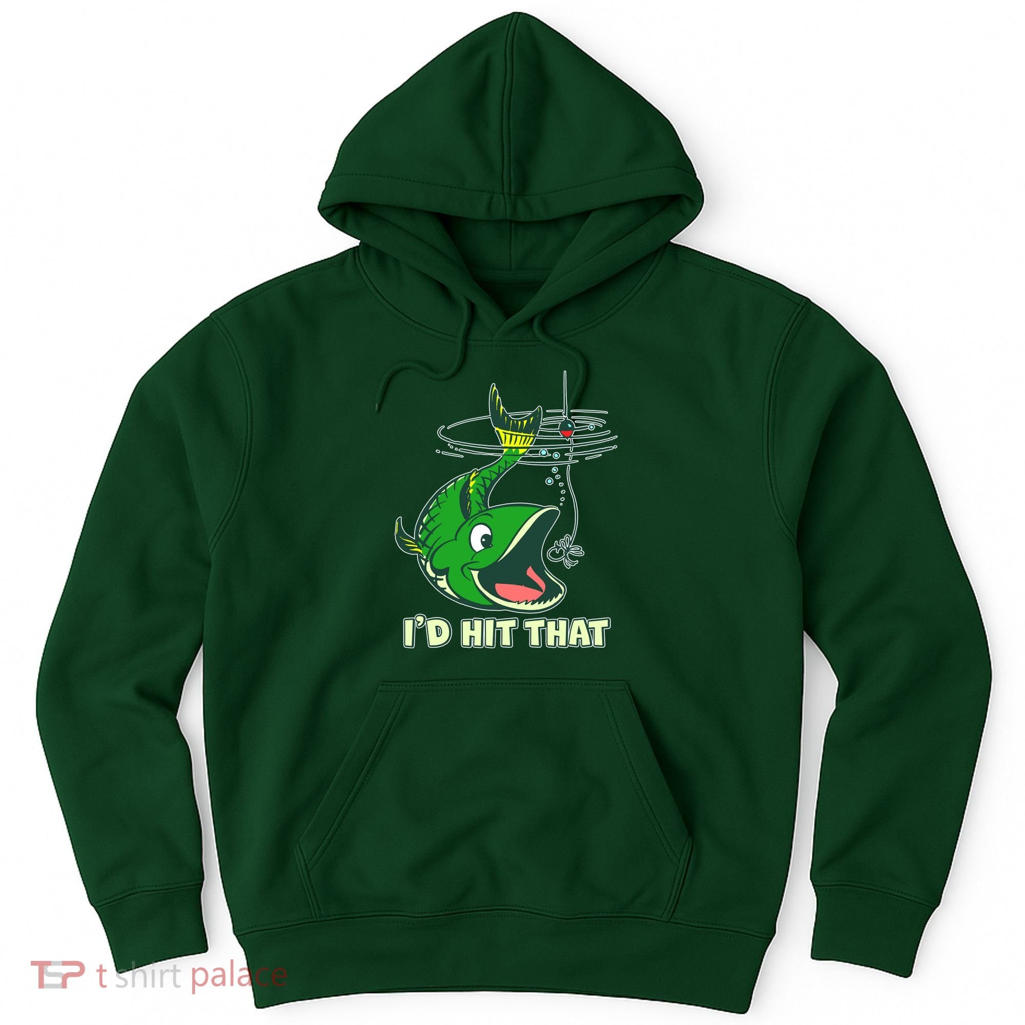 Funny Fishing I'd Hit That Hoodie