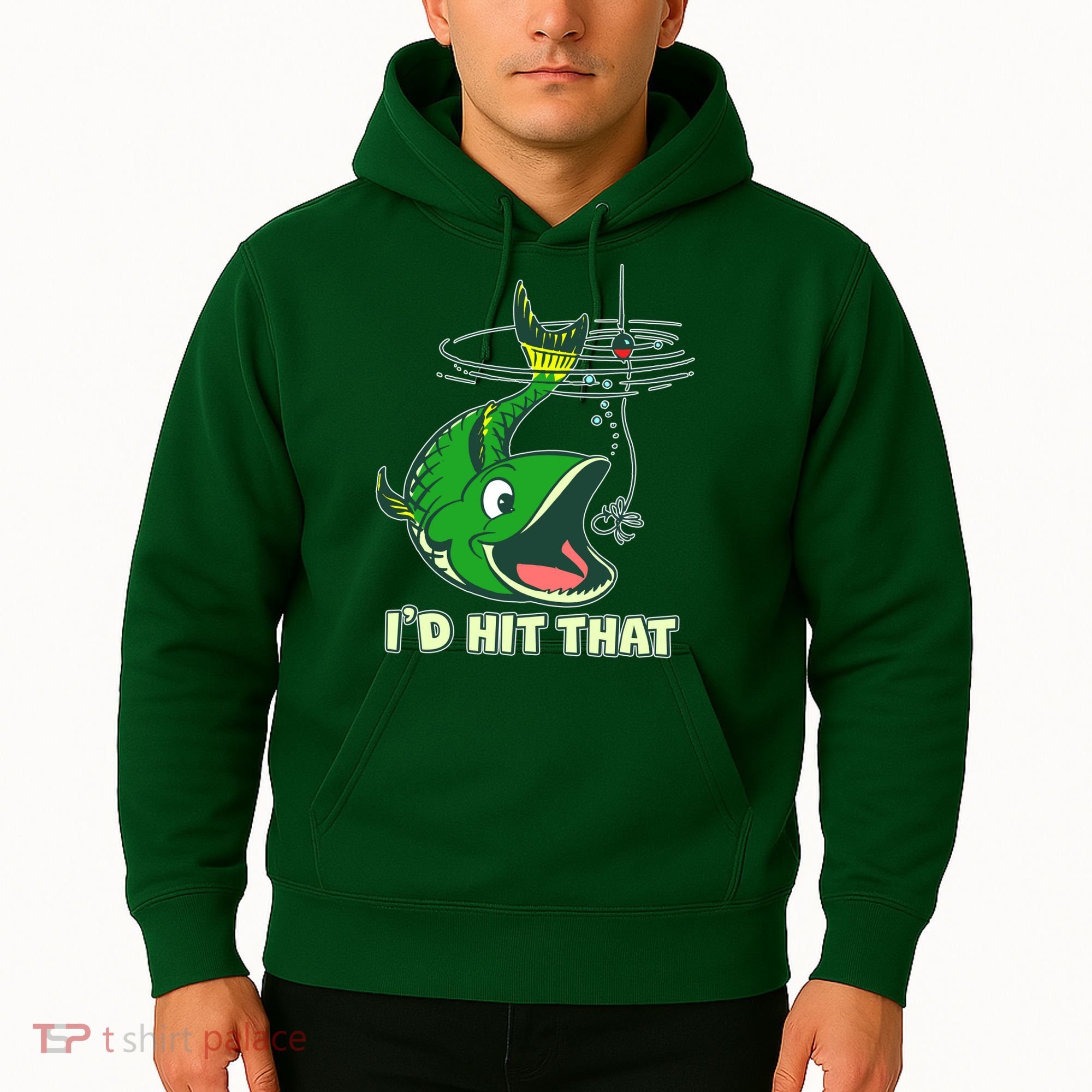Funny Fishing I'd Hit That Hoodie