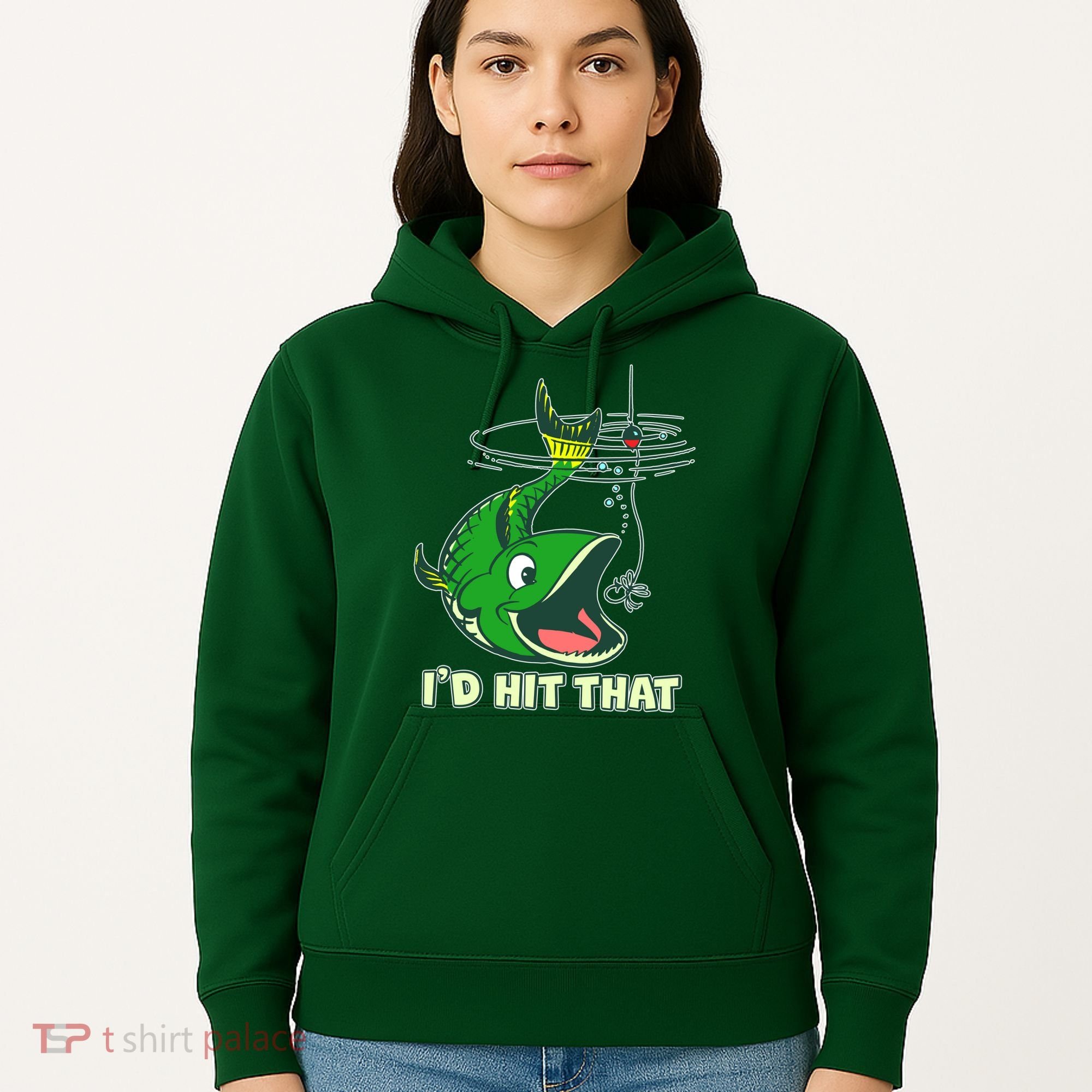 Funny Fishing I'd Hit That Hoodie