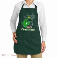 Funny Fishing I'd Hit That Apron thumb 2