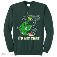 Funny Fishing I'd Hit That Sweatshirt thumb 0