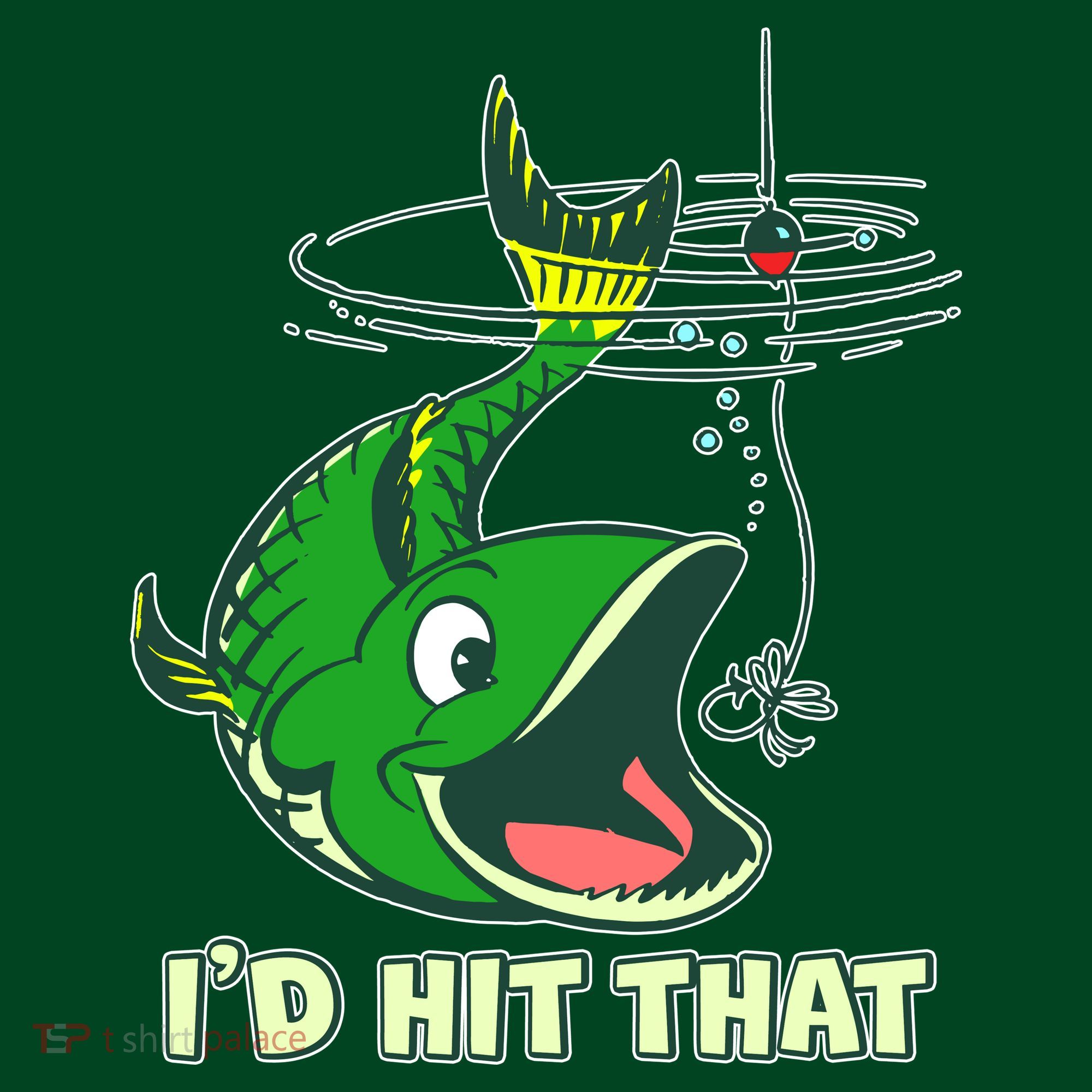 Funny Fishing I'd Hit That T-Shirt
