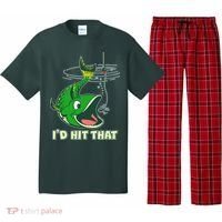 Funny Fishing I'd Hit That Pajama Set thumb 0