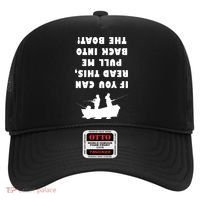 Funny Fishing: If You Can Read This Pull Me Back Into The Boat Hat thumb 0