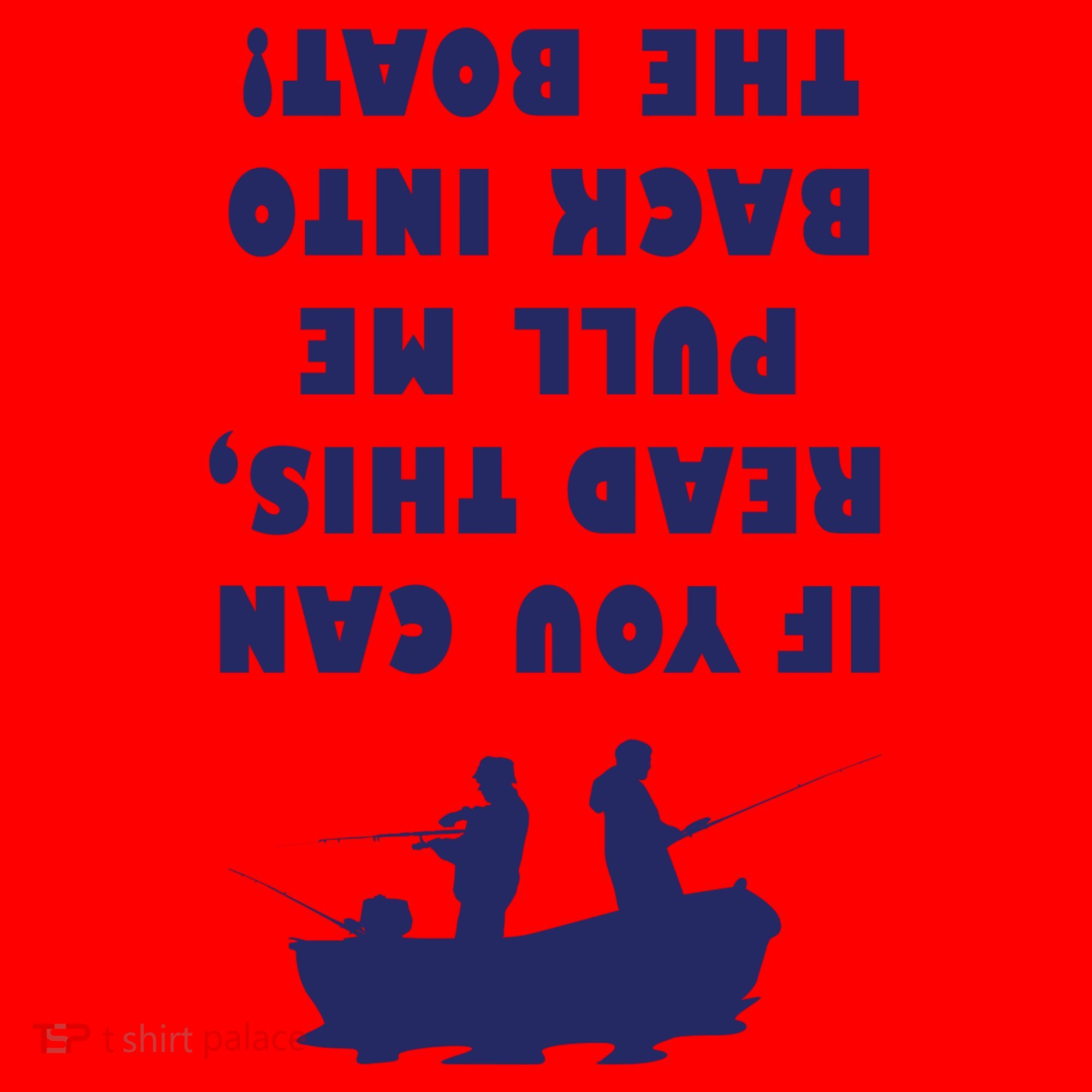 Funny Fishing: If You Can Read This Pull Me Back Into The Boat Santa Hat