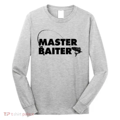 Funny Fishing Master Baiter Long Sleeve Shirt