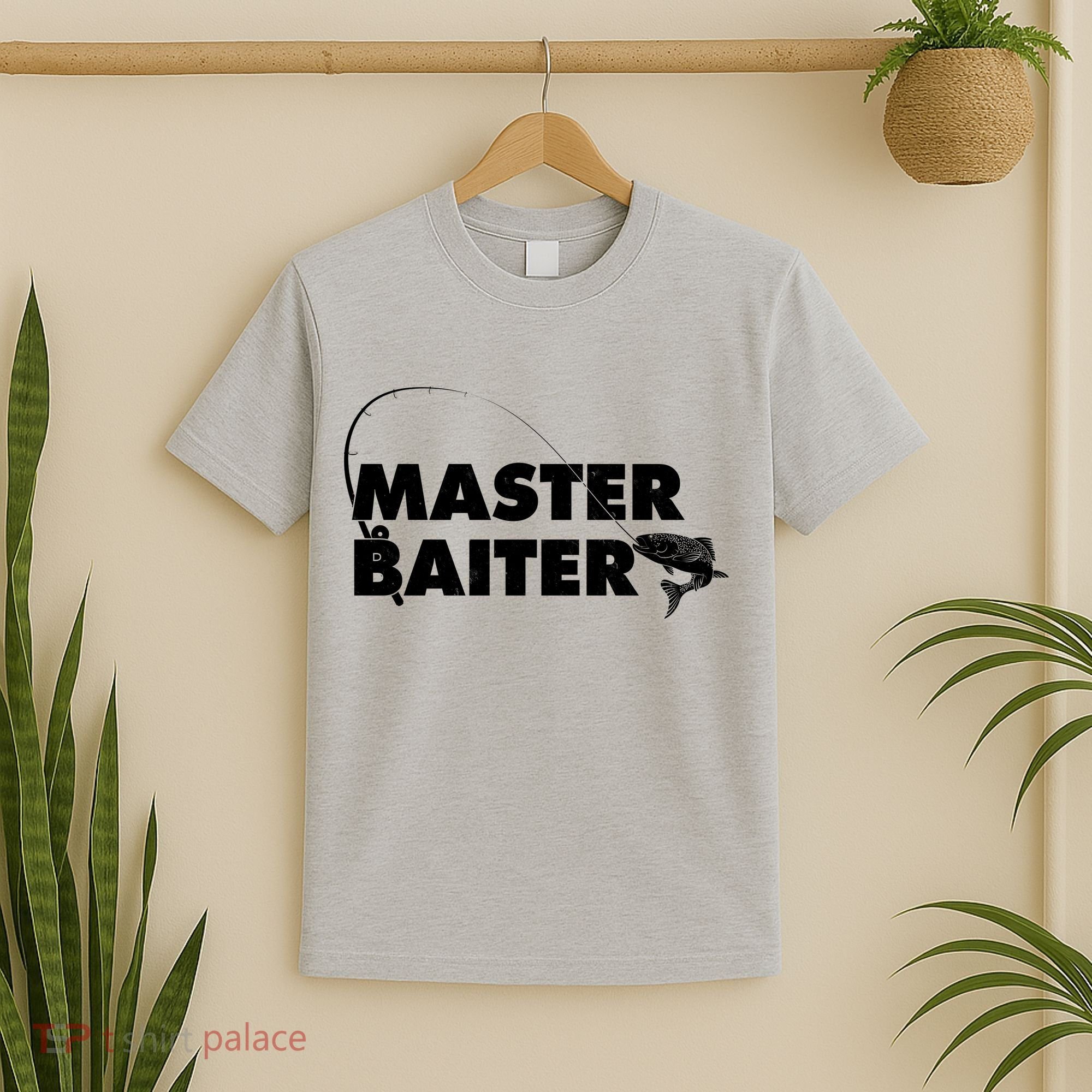 Funny Fishing Master Baiter T-Shirt