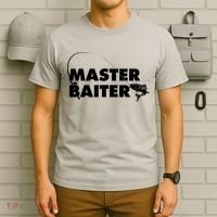 Funny Fishing Master Baiter T-Shirt thumb 6