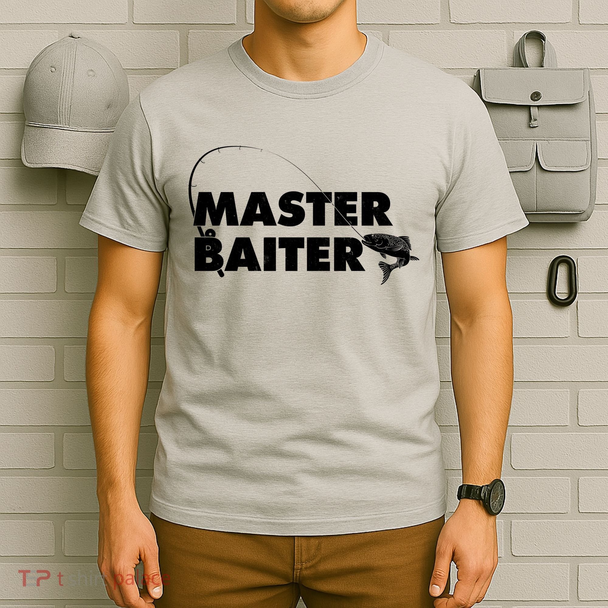 Funny Fishing Master Baiter T-Shirt