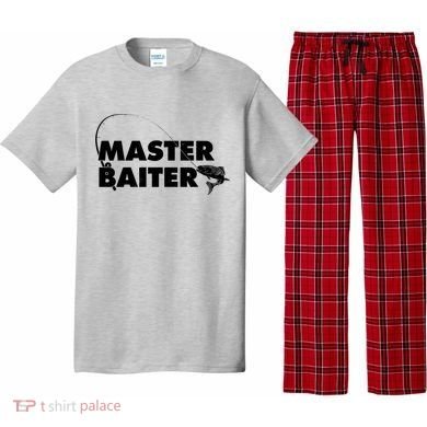 Funny Fishing Master Baiter Pajama Set