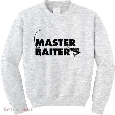 Funny Fishing Master Baiter Kids Sweatshirt