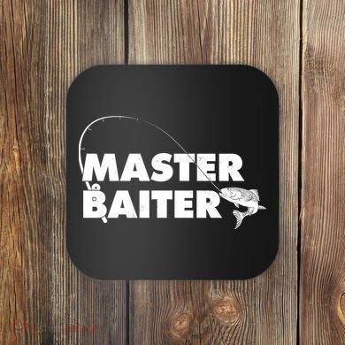 Funny Fishing Master Baiter Coaster