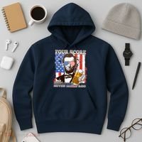 Funny Four Score And Seven Beers Ago Abe Lincoln Hoodie thumb 3
