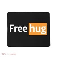 Funny Free Hug Logo Meme Mousepad thumb 0