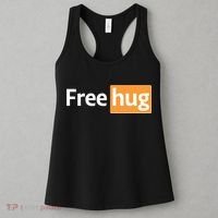 Funny Free Hug Logo Meme Women's Tank Top thumb 3