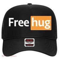 Funny Free Hug Logo Meme Hat thumb 0