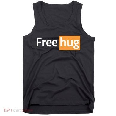 Funny Free Hug Logo Meme Tank Top
