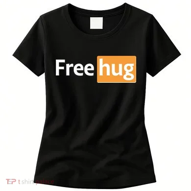 Funny Free Hug Logo Meme Women's T-Shirt