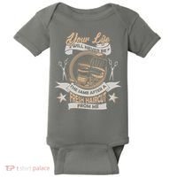 Funny Fresh Haircut Hair Stylist Baby Bodysuit thumb 0