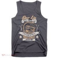 Funny Fresh Haircut Hair Stylist Tank Top thumb 0