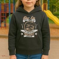Funny Fresh Haircut Hair Stylist Kids Hoodie thumb 3