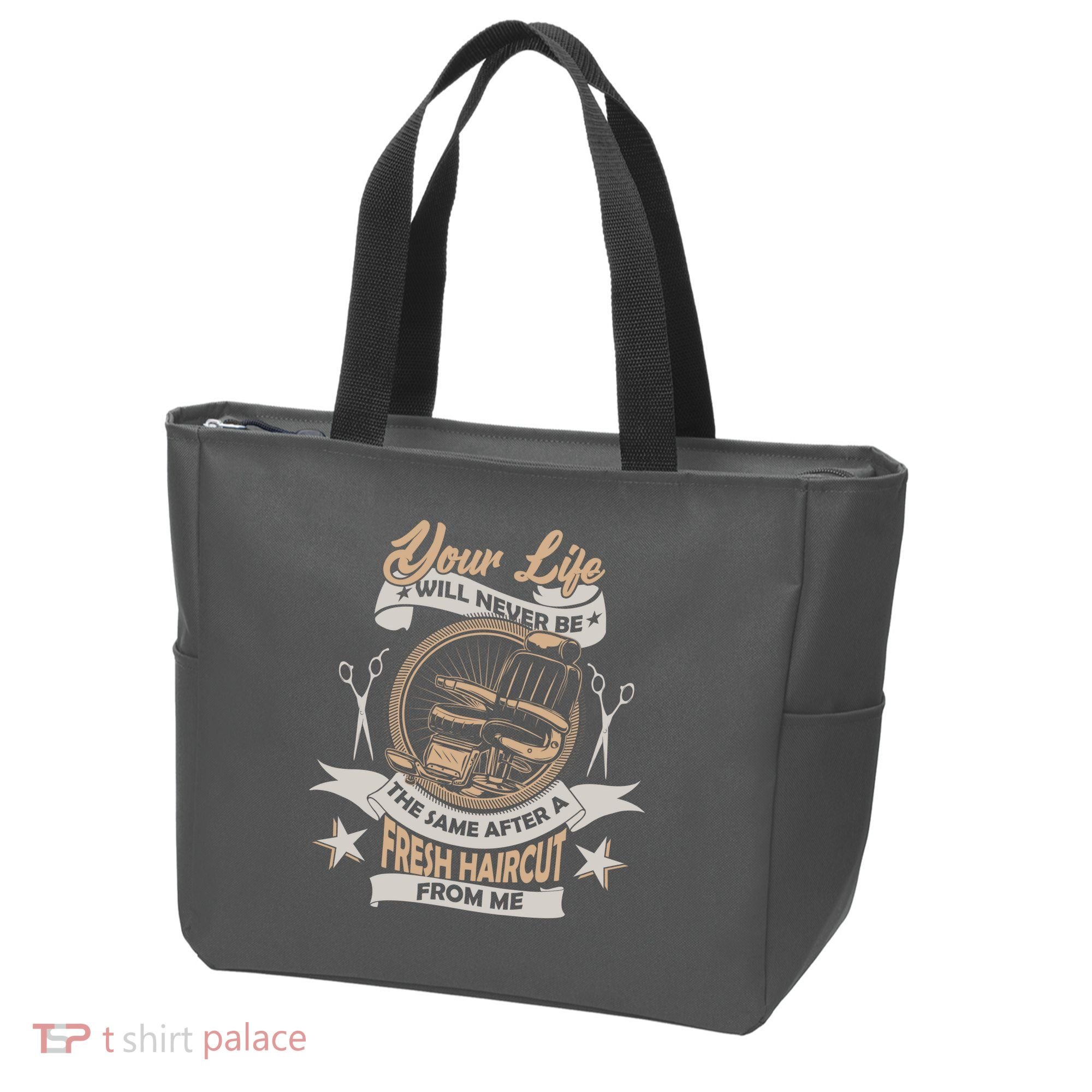 Funny Fresh Haircut Hair Stylist Tote Bag