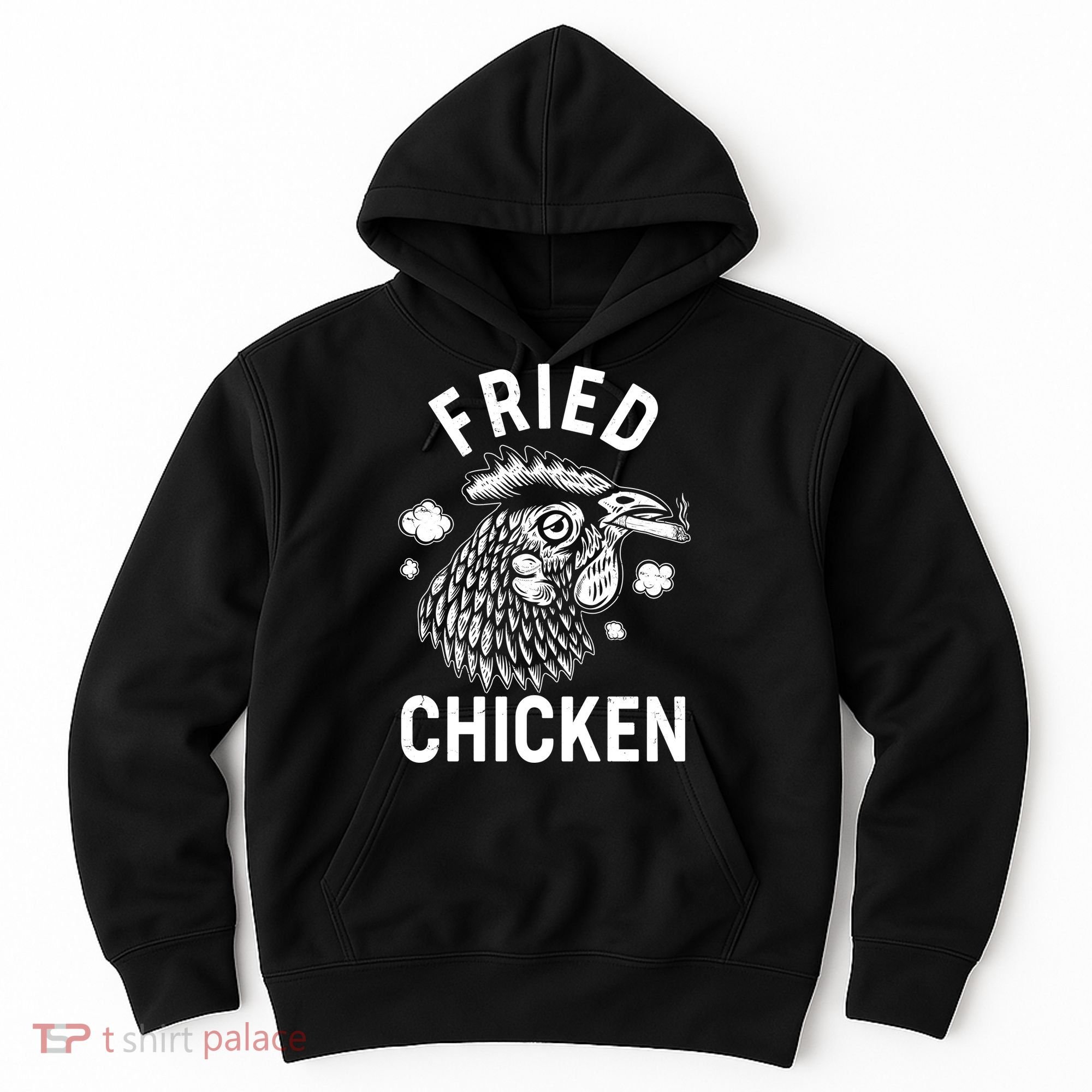 Funny Fried Chicken Smoking Joint Hoodie