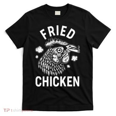 Funny Fried Chicken Smoking Joint T-Shirt