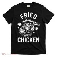 Funny Fried Chicken Smoking Joint T-Shirt thumb 0