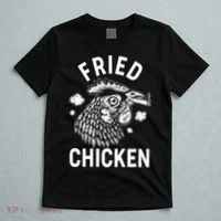 Funny Fried Chicken Smoking Joint T-Shirt thumb 5