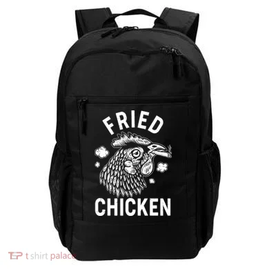 Funny Fried Chicken Smoking Joint Backpack