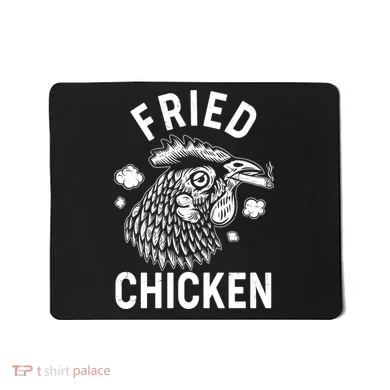 Funny Fried Chicken Smoking Joint Mousepad