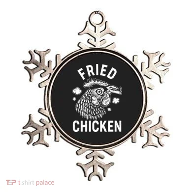 Funny Fried Chicken Smoking Joint Ornament