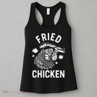 Funny Fried Chicken Smoking Joint Women's Tank Top thumb 3
